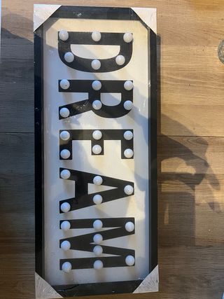 Scritta luminosa Dream Ikea