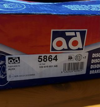 Discos de Freno AD Grupo VAG