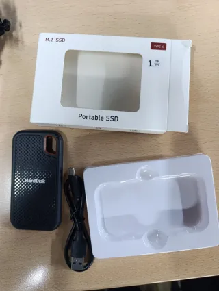 SSD Portátil 1TB M.2 Type-C