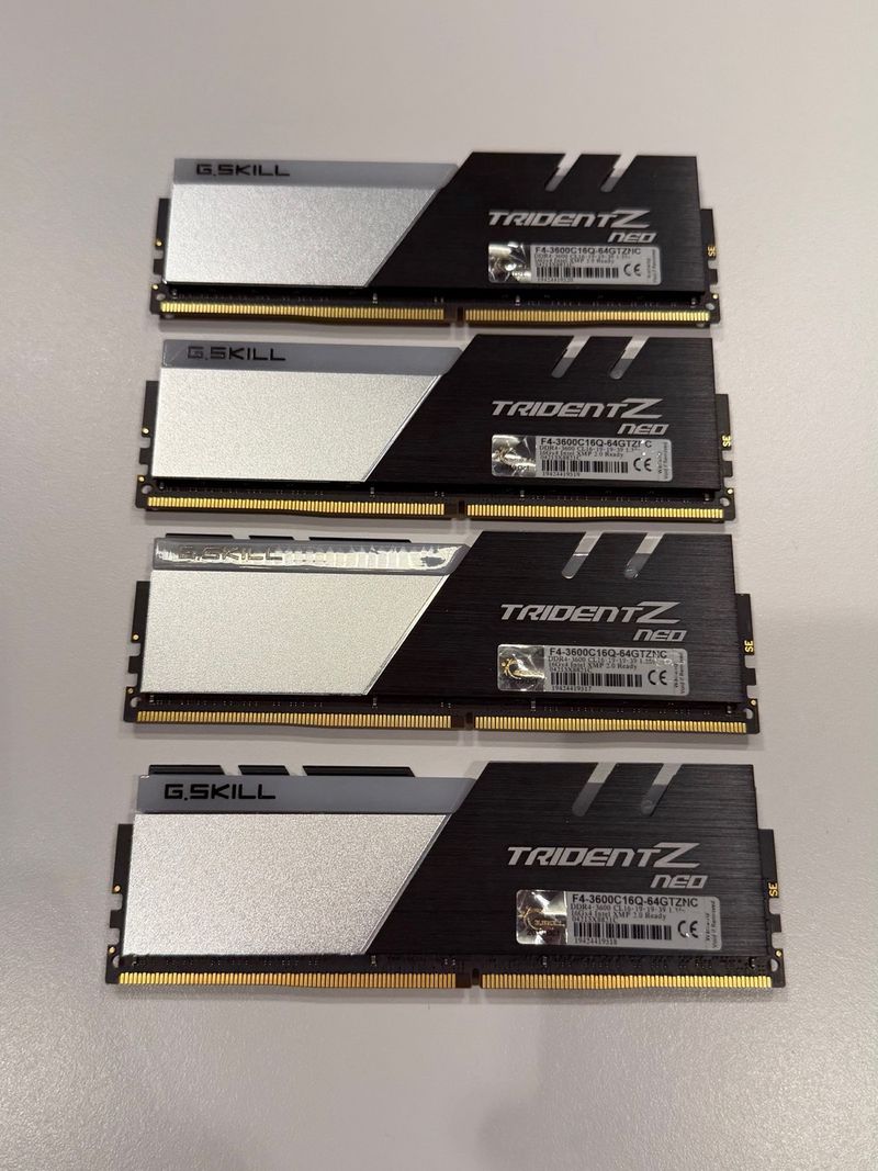 G.Skill Trident Z Neo 64GB (4x16GB) DDR4 3600MHz