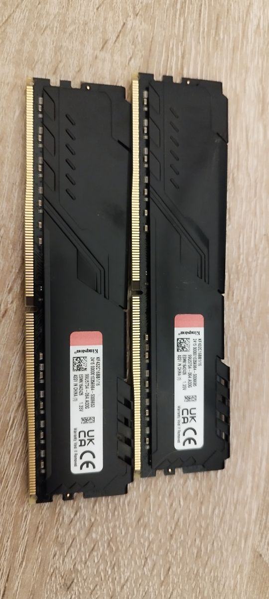 2x Kingston Fury 16GB DDR4 3200MHz