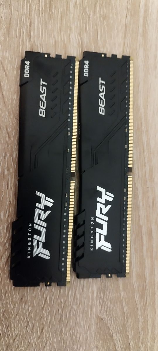 2x Kingston Fury 16GB DDR4 3200MHz afbeelding 2