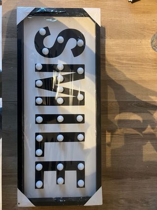 Scritta luminosa Smile IKEA