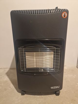 Estufa de Gas Catalítica Negra
