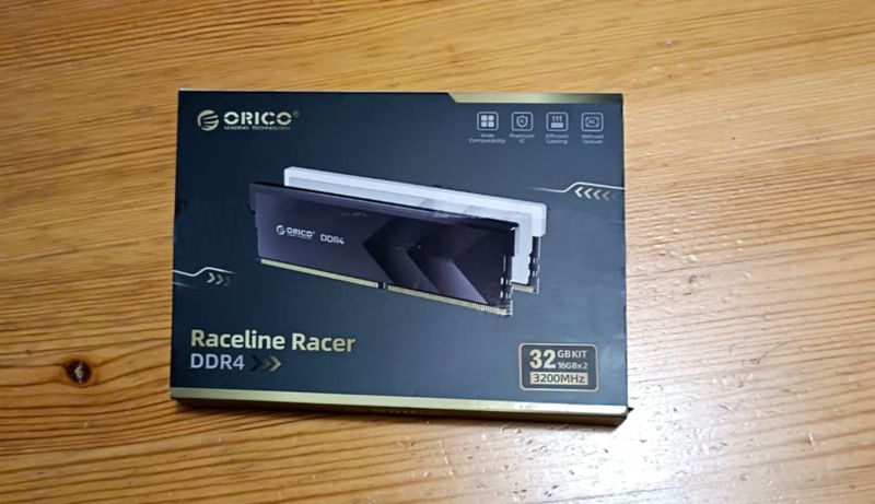 Kit 32GB RAM DDR4 Orico Raceline Racer 3200MHz