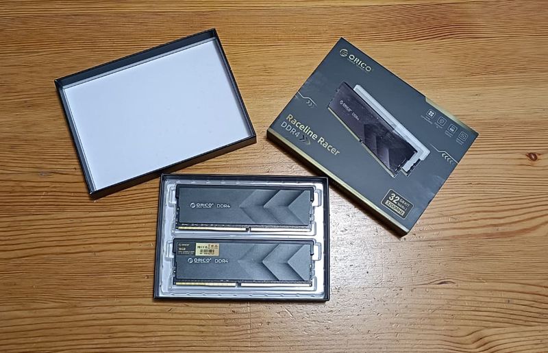 Kit 32GB RAM DDR4 Orico Raceline Racer 3200MHz afbeelding 2
