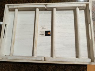 Mesa auxiliar plegable de madera