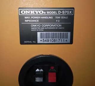 Altavoces Onkyo D-S7GX