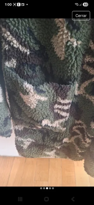 Chaqueta borreguillo Pull&Bear Talla M