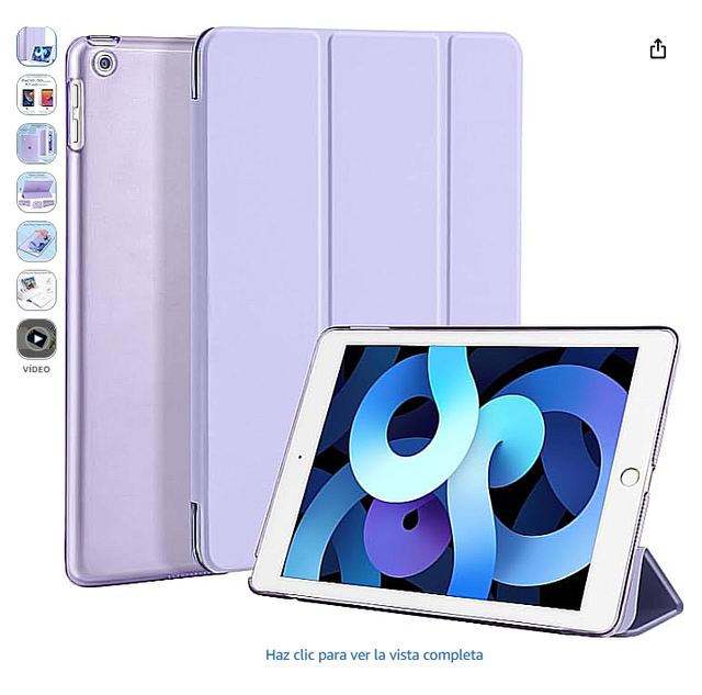 Funda iPad 9.7 6ª/5ª Gen Morada