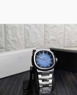 Reloj Pordagar Hombre Azul y Plateado
