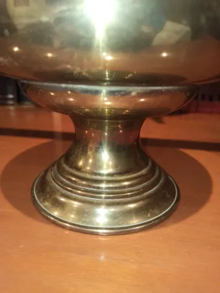 Copa antigua latón vintage