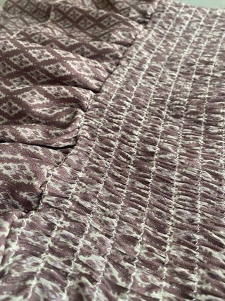 Falda pantalón con volantes