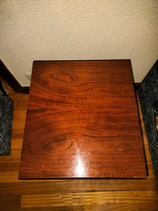Mesa auxiliar madera 60x49x44 cm