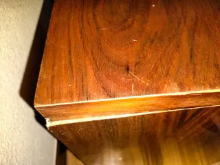 Mesa auxiliar madera 60x49x44 cm