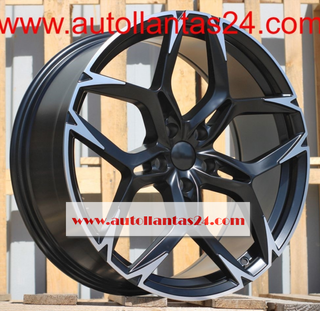 8802 JUEGO DE 4 LLANTAS SEAT CUPRA BLACK M