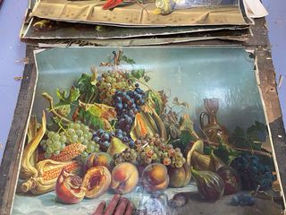 Carteles antiguos de frutas y flores Todo por 50€