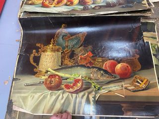 Carteles antiguos de frutas y flores Todo por 50€