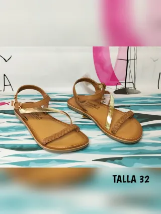 Gioseppo Helix sandalias niña (Marron) T32