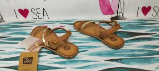 Gioseppo Helix sandalias niña (Marron) T32