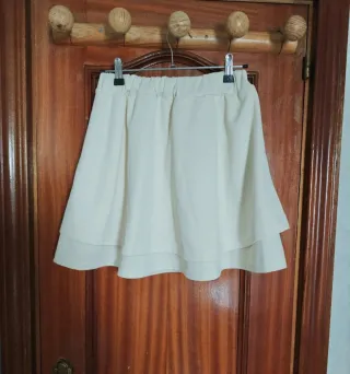 Conjunto Top y Lazo Rosa.