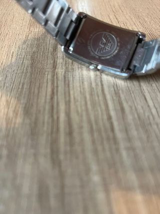 Orologio Emporio Armani Uomo Argento Bianco