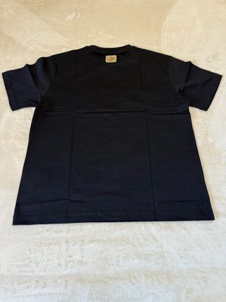 Camiseta Louis Vuitton Negra con Dibujo