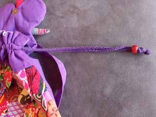 Mochila buho patchwork multicolor