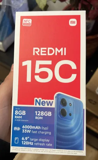 Redmi 15C 128GB Azul NFC