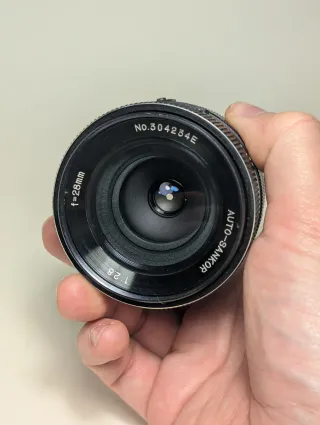 Objetivo 28mm f/2.8 montura Nikon F