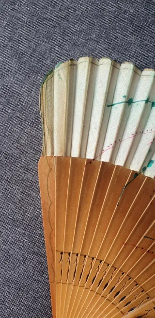 Abanico Vintage Flores