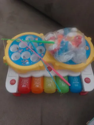 Juego de pesca musical Baztoy