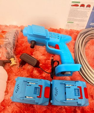 Pistola Lavado 21V con Maletín y 2 Baterías Azulco
