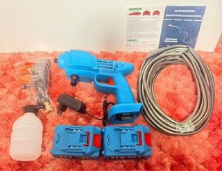 Pistola Lavado 21V con Maletín y 2 Baterías Azulco