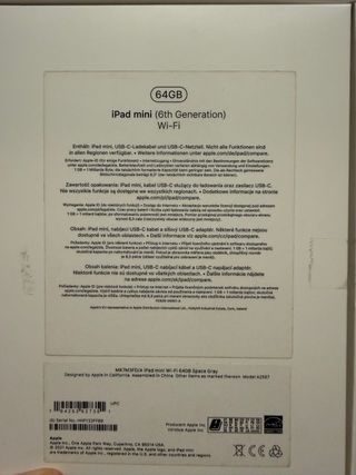 iPad mini 6ª Gen Argento