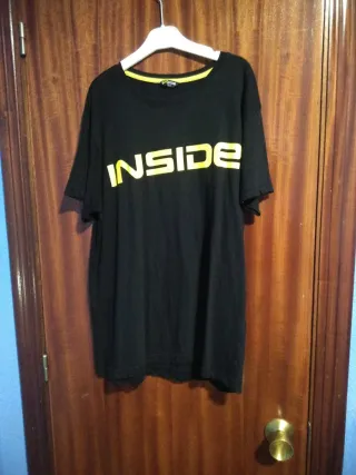 Camiseta Negra INSIDE Talla M