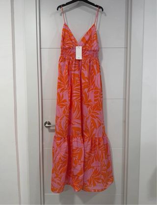 Vestido tirantes estampado floral