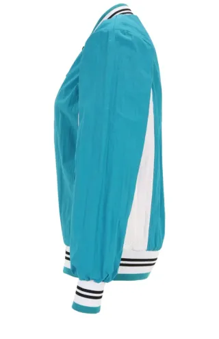 Chaqueta Bomber Fila Azul Eléctrico