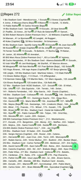 Cromos Panini Adrenalyn XL Edición Limitada