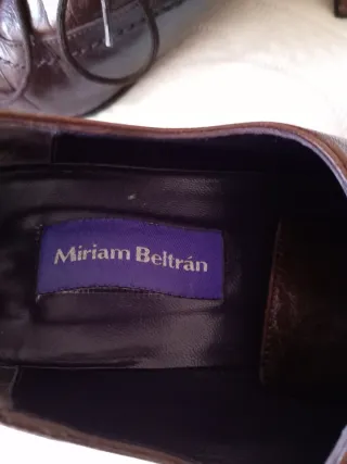 ZAPATOS PIEL MUJER MARRON