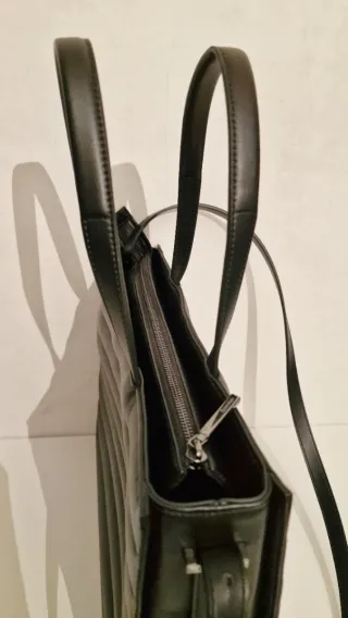 Bolso Calvin Klein Negro Acolchado Bandolera