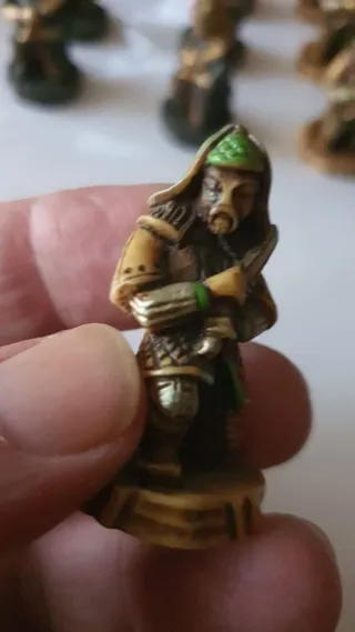 Colección Piezas debAjedrez Dalí, Metal, Madera