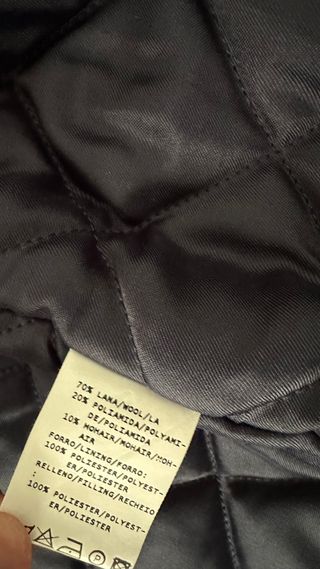 Abrigo Pili Carrera azul marino (5 años)