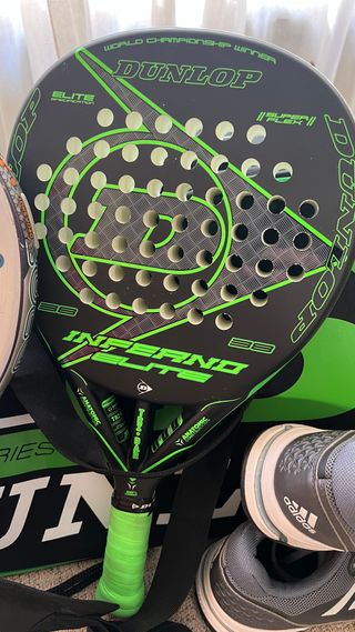 Kit pádel, palas, zapatillas y bolso