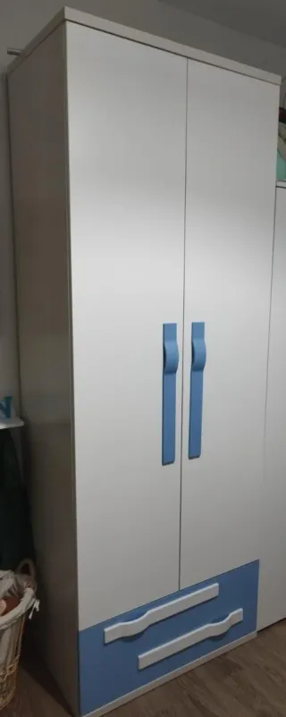 Cama nido infantil con armario