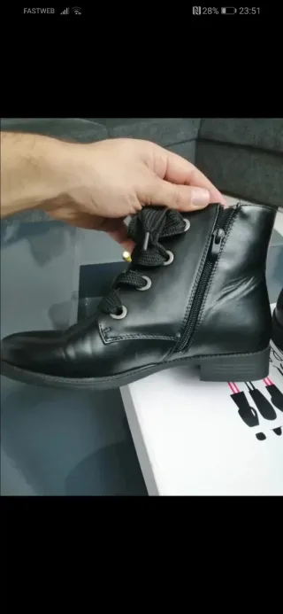 Stivaletti neri donna taglia 40