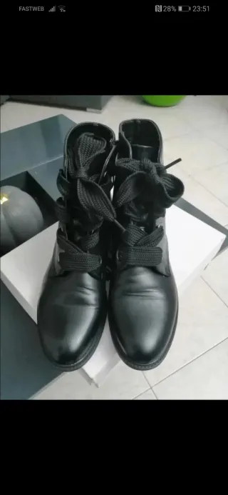 Stivaletti neri donna taglia 40