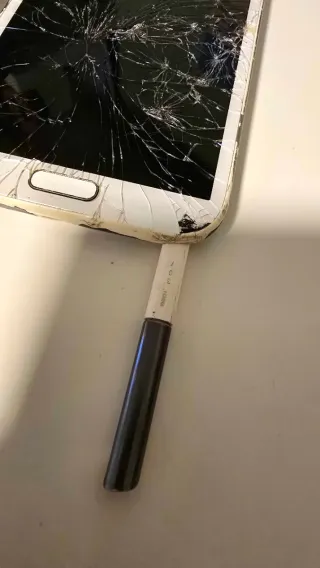 Samsung Galaxy Note 2 GT-N7100 pantalla rota