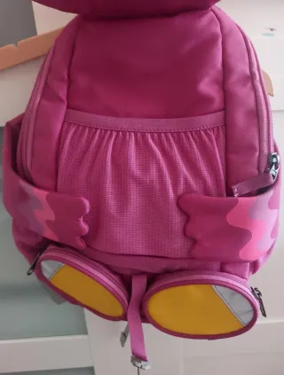 Mochila Affenzahn Púrpura y Amarilla