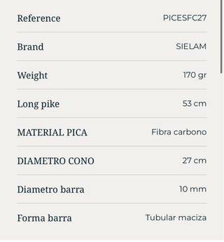 Pica Violonchelo Fibra Carbono